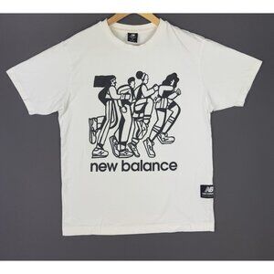 New Balance Artist Edition Art Graphic Sebacuri White Shirt Medium Rare Sports